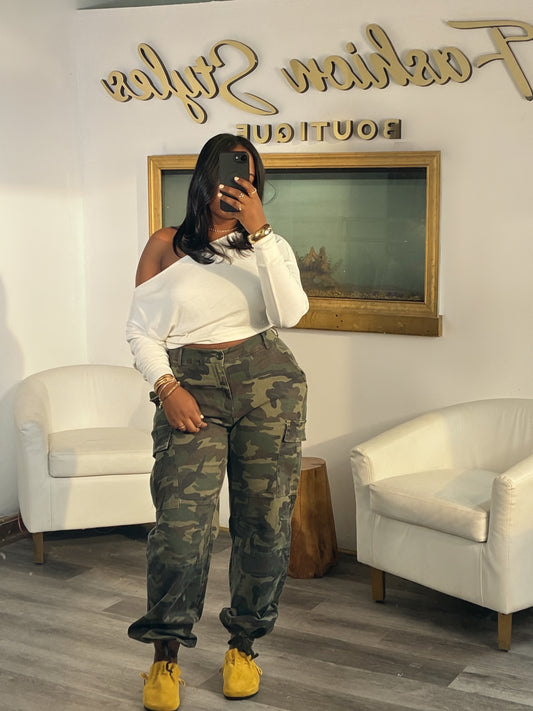 Ivory Drift Top